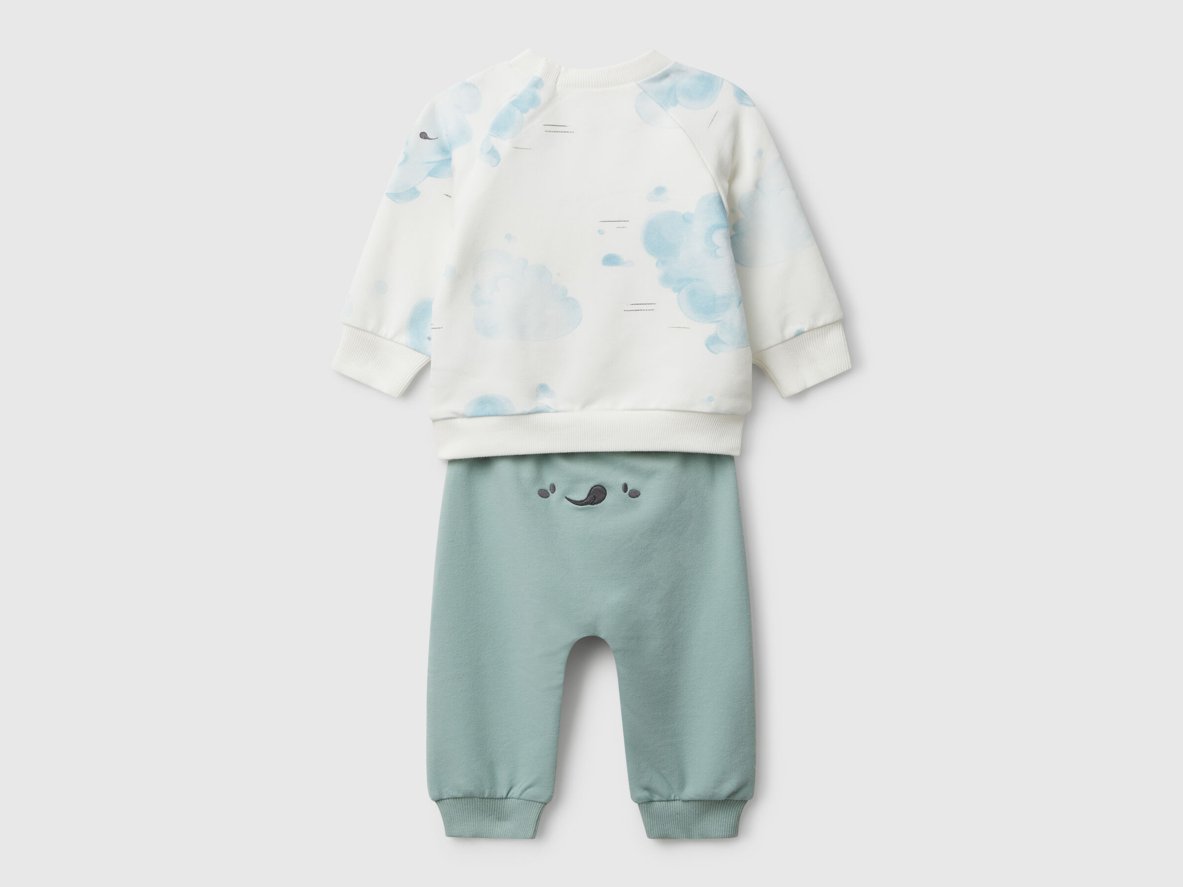 SET SWEATER+TROUSERS New Born (0-18 months) image number 2